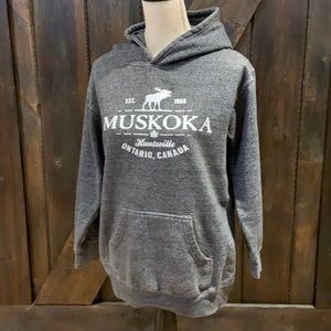 Muskoka Big Bear kangaroo pouch hoodie